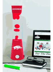 Arkansas Razorbacks Magma Lamp - Bluetooth Speaker