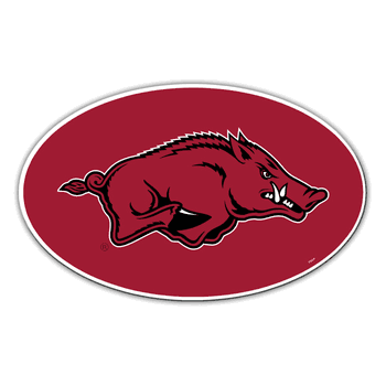 Arkansas Razorbacks Magnet Car Style 8 Inch CO