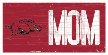 Arkansas Razorbacks MOM Sign