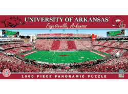 Arkansas Razorbacks NCAA 1000pc Panoramic Puzzle