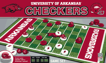 Arkansas Razorbacks NCAA Checkers
