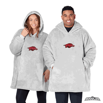 Arkansas Razorbacks NCAA Heather Grey Hoodler Pullover