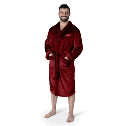 Arkansas Razorbacks NCAA L/XL Silk Touch Robe 26x47 Inches