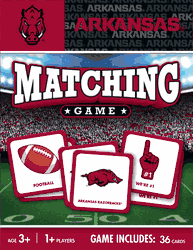 Arkansas Razorbacks NCAA Matching Game