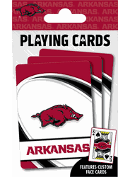 Arkansas Razorbacks NCAA Playing Cards