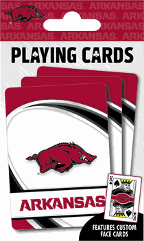 Arkansas Razorbacks NCAA Playing Cards