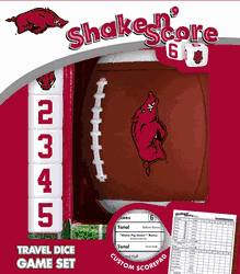 Arkansas Razorbacks NCAA Shake N' Score