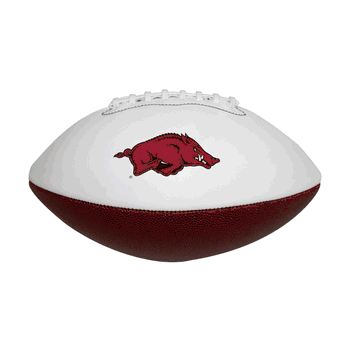 Arkansas Razorbacks Official-Size Autograph Football