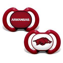 Arkansas Razorbacks Pacifier 2-Pack