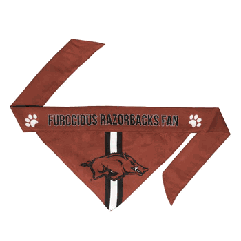 Arkansas Razorbacks Pet Bandana Large