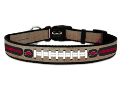 Arkansas Razorbacks Pet Collar Reflective Football Size Large CO