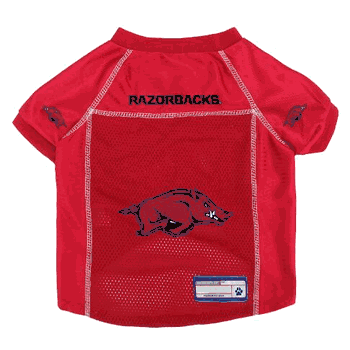 Arkansas Razorbacks Pet Jersey Small