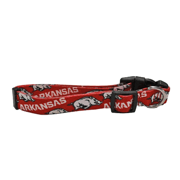 Arkansas Razorbacks Pet Team Collar Large