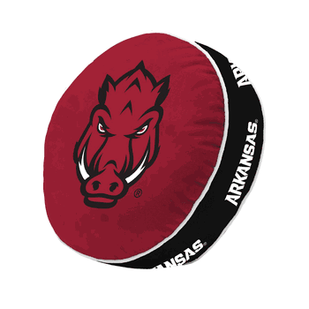 Arkansas Razorbacks Puff Pillow