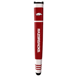 Arkansas Razorbacks Putter Grip (Colored with white stripes)