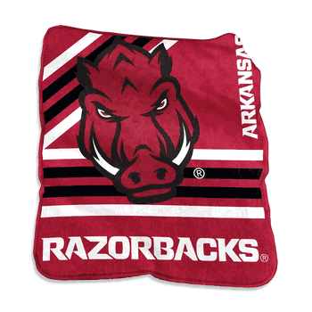 Arkansas Razorbacks Raschel Throw