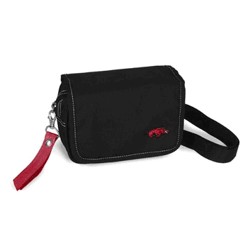 Arkansas Razorbacks Ribbon Waist Pack Purse Dark Red