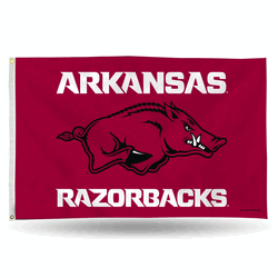 Arkansas Razorbacks Standard 3' x 5' Banner Flag