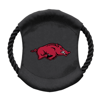 Arkansas Razorbacks Team Flying Disc Pet Toy