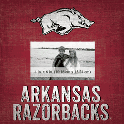 Arkansas Razorbacks Team Name 10"x10" Picture Frame