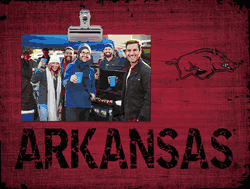 Arkansas Razorbacks Team Name Clip Frame