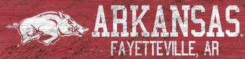 Arkansas Razorbacks Team Name Sign
