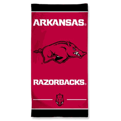Arkansas Razorbacks Towel 30x60 Beach Style