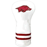Arkansas Razorbacks Vintage Driver Headcover (White)