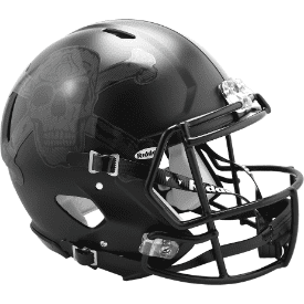 Army Black Knights Full Size Speed Replica Football Helmet Skull and Crossbones