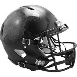 Army Black Knights Speed Full Size Authentic Football Helmet Skull and Crossbones