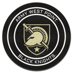 Army West Point Black Knights Hockey Puck Rug - 27in. Diameter