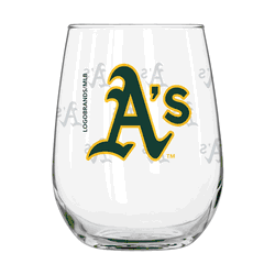 Athletics 16oz Satin Etch Curved Beverage Glass