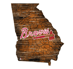 Atlanta Braves 12" Mini Roadmap State Sign