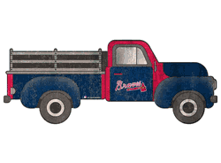 Atlanta Braves 15in Truck cutout