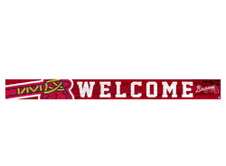 Atlanta Braves 16in. Welcome Strip