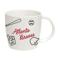 Atlanta Braves 18oz Playmaker Mug