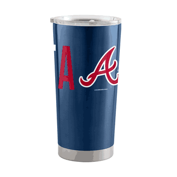 Atlanta Braves 20oz Overtime Stainless Tumbler