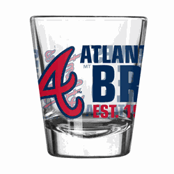 Atlanta Braves 2oz Spirit Shot Glass
