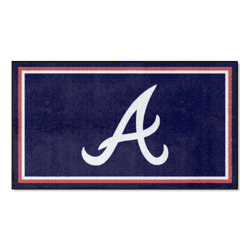 Atlanta Braves 3ft. x 5ft. Plush Area Rug