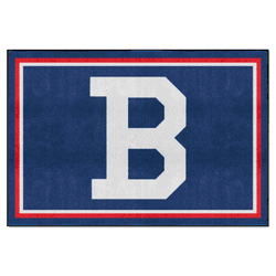 Atlanta Braves 5ft. x 8 ft. Plush Area Rug - Retro Collection