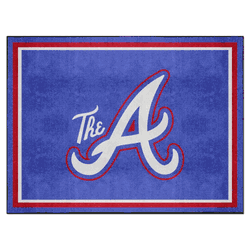 Atlanta Braves 8ft. x 10 ft. Plush Area Rug