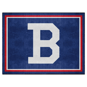 Atlanta Braves 8ft. x 10 ft. Plush Area Rug - Retro Collection