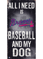 Atlanta Braves Baseball and My Dog Sign