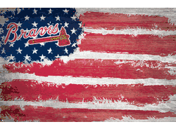 Atlanta Braves Flag 17x26