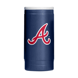Atlanta Braves Flipside Powder Coat Slim Can Coolie