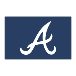 Atlanta Braves HiDef Rookie Mat - 18in. X 30in.