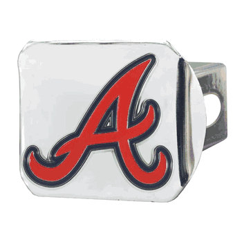 Atlanta Braves Hitch Cover - 3D Color Emblem