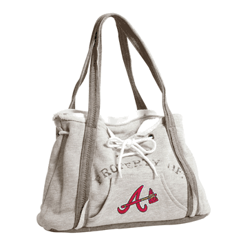 Atlanta Braves Hoodie Purse Grey
