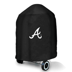 Atlanta Braves Kettle Grill Cover - 25in x 25in x 35in