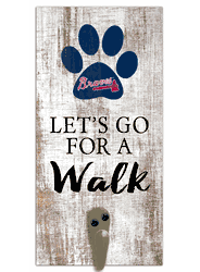 Atlanta Braves Leash Holder 6x12 Sign